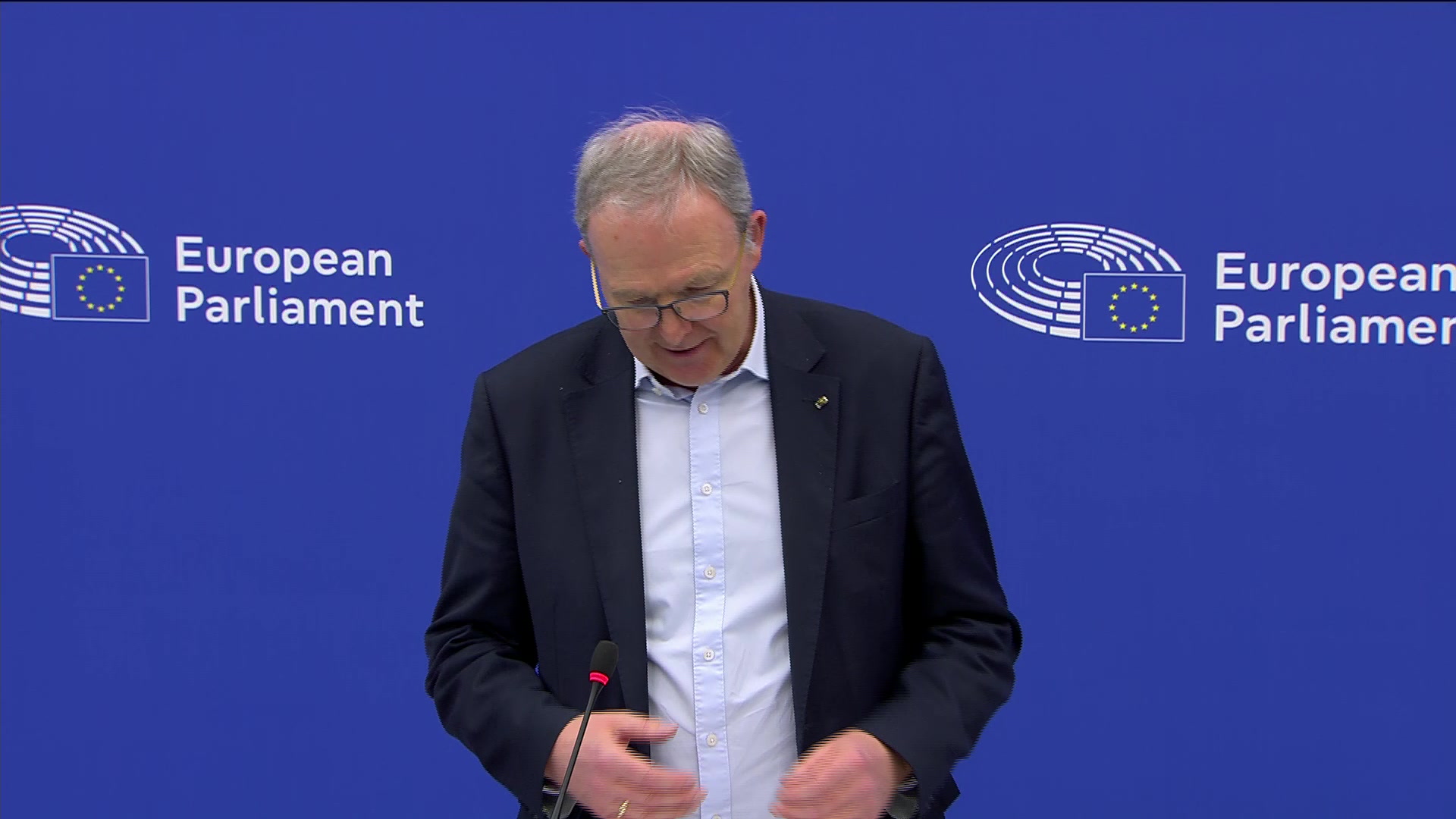 Press conference by Axel VOSS, (EPP, DE), Rapporteur on the protection of creative copyrighted work in AI-age